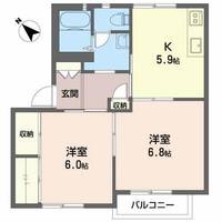 フォーレス渋川の間取り