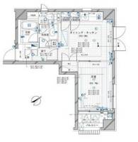 デュオスカーラ横濱山下町の間取り