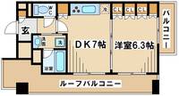 東京都調布市仙川町2(マンション)の賃貸物件の間取り