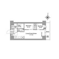 東京都品川区南品川3(マンション)の賃貸物件の間取り