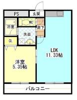 物件の間取り画像