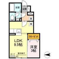 アムールイン浜田の間取り