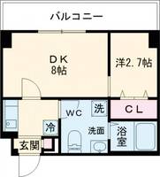 アルファコート青砥4の間取り
