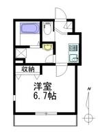 東京都豊島区千早2(マンション)の賃貸物件の間取り