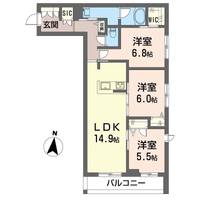 物件の間取り画像