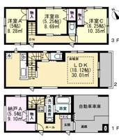 東京都墨田区立花6(一戸建)の賃貸物件の間取り