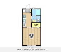 Ksコートクレオ1番館の間取り