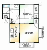 物件の間取り画像