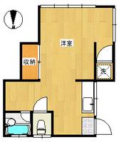東京都大田区西蒲田4(アパート)の賃貸物件の間取り