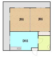 コーポグラウンドビューの間取り