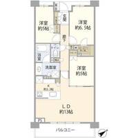 東京都世田谷区豪徳寺2(マンション)の賃貸物件の間取り