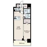 S-RESIDENCE佐賀天神alineの間取り
