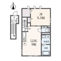 神奈川県横浜市南区中里1(アパート)の賃貸物件の間取り