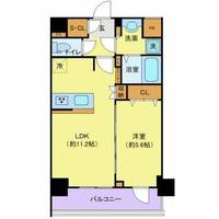 東京都台東区浅草4(マンション)の賃貸物件の間取り
