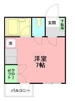 うさみハイツの間取り