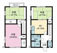 神奈川県横浜市金沢区釜利谷西1(一戸建)の賃貸物件の間取り