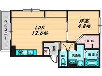 プレジール西堤IIの間取り