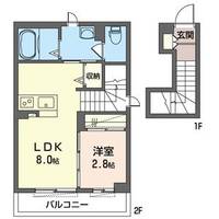 物件の間取り画像