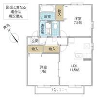 物件の間取り画像