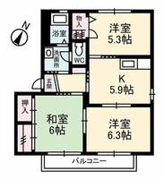 物件の間取り画像