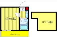 東京都練馬区旭町2(アパート)の賃貸物件の間取り