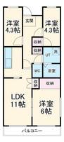 物件の間取り画像