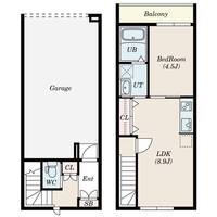 宮城県仙台市太白区大塒町(一戸建)の賃貸物件の間取り