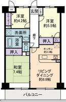 物件の間取り画像