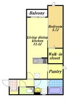 物件の間取り画像