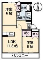 物件の間取り画像