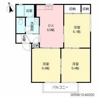 コンフォート山川の間取り