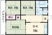 コーポ松豊の間取り