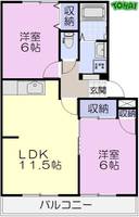 物件の間取り画像