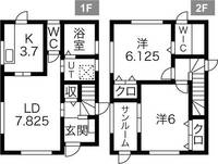 物件の間取り画像