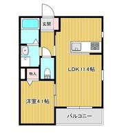 (仮)大和田アパートの間取り