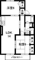 物件の間取り画像