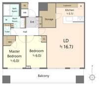 物件の間取り画像