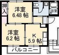 物件の間取り画像