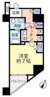 東京都練馬区桜台2(マンション)の賃貸物件の間取り