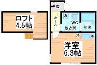 神奈川県川崎市多摩区菅野戸呂(アパート)の賃貸物件の間取り