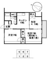 物件の間取り画像
