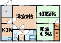 真田第2アパートの間取り