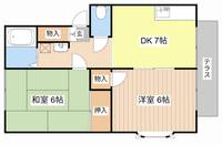 ハイツ東江の間取り