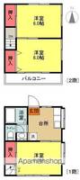 福島県いわき市内郷内町桜本(一戸建)の賃貸物件の間取り