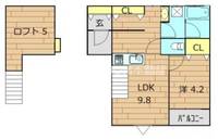 ブランエノワールの間取り