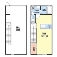 ガレージハウス市小路の間取り