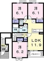 物件の間取り画像
