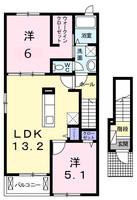 物件の間取り画像