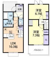 物件の間取り画像