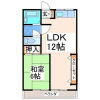 サンライフ高野の間取り